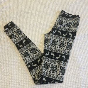 Forever 21 Holiday Leggings